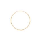 Elegant Clover Motif Circle Station Lab Created Diamond Bracelet for Everyday Styling
