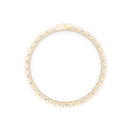 Celeste Cushion Cut Lab Grown Diamond Line Bracelet for Anniversary Gift