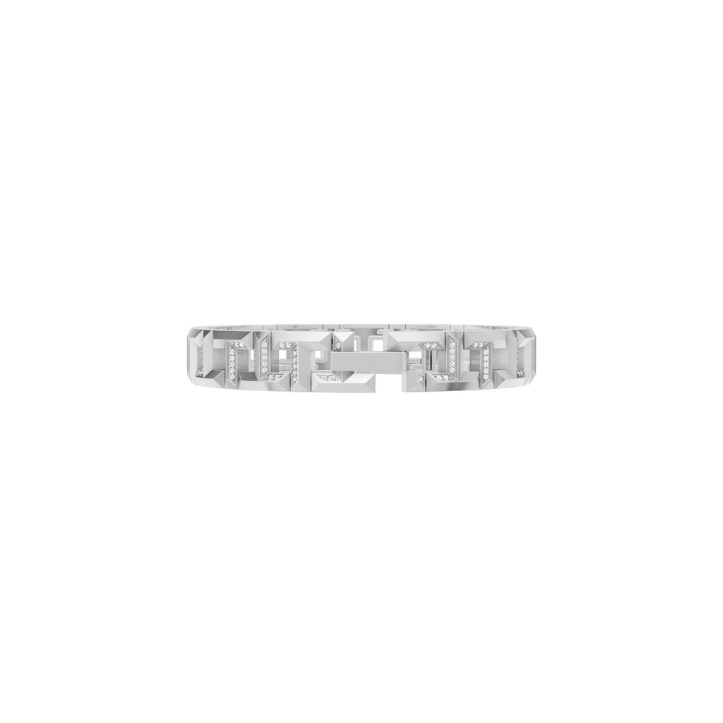 Geo Link Diamond Bracelet
