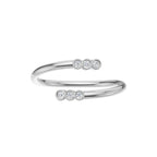 Eterna Diamond Open Wrap Ring