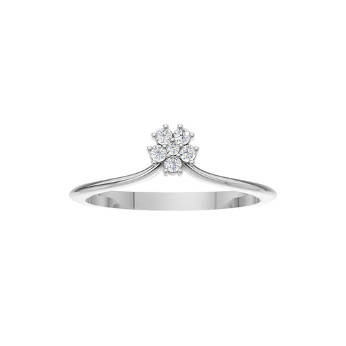 Fleur Diamond Petal Ring