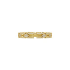 Luxury-Inspired Geometric Open-Frame Bracelet with Round Brilliant Lab Created Diamond