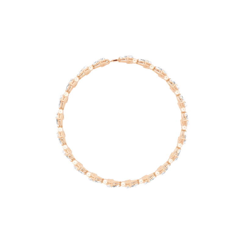 Seraphina Marquise Cut Lab Created Diamond Bloom Bracelet for Women