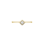 Celeste Princess Cut Lab Created Diamond Pave Chain Bracelet for Women