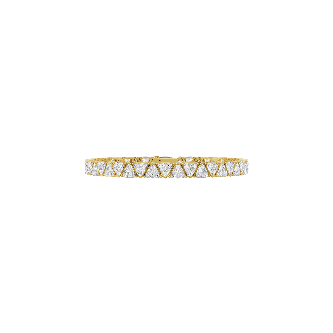 Regal Chevron Diamond Bracelet