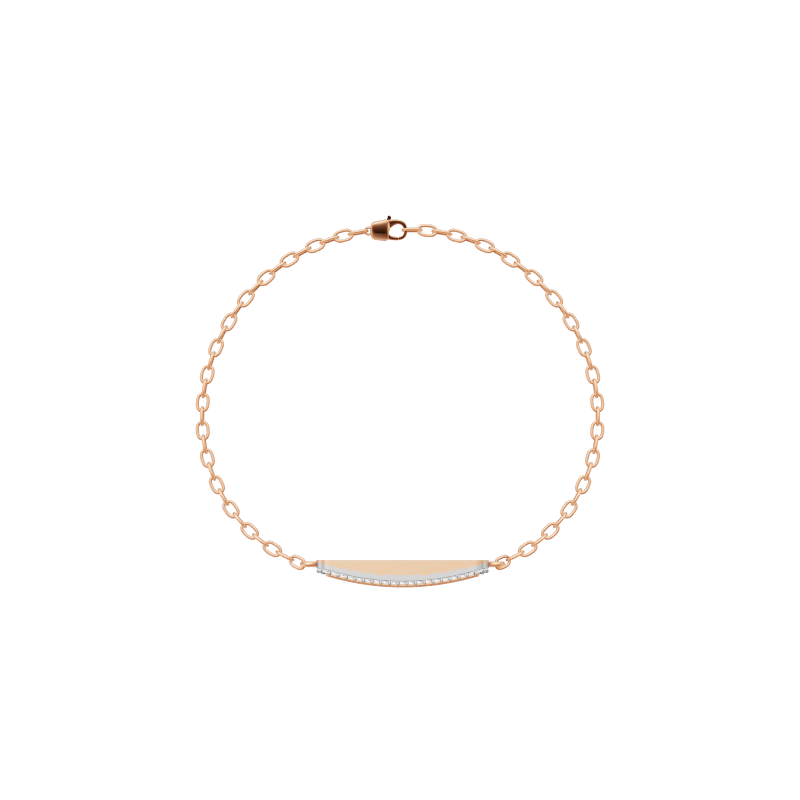 Aurora Spectrum Multi-Colour Brilliant Lab Grown Diamond Bracelet in White or Rose or Gold