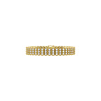 Sparkling Round Cut Lab Grown Diamond Bracelet by Lume Jewelry