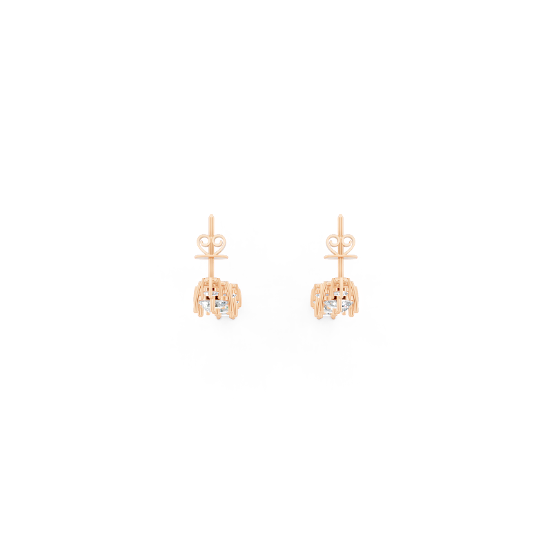 Premium Celestial Linear Cascade Lab Created Diamond Earrings with Clustered Sparkle Accents