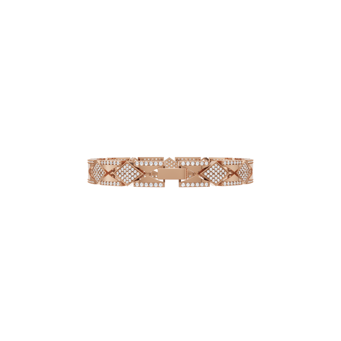 Imperial Lattice Diamond Bracelet
