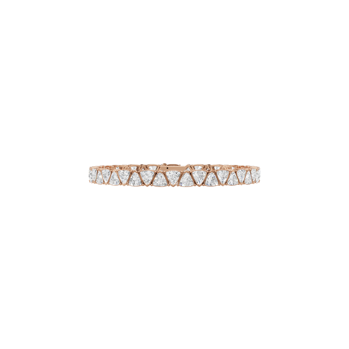 Regal Chevron Diamond Bracelet