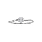 Twist Bloom Diamond Ring
