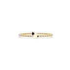 Elegant Round Brilliant Lab Created Diamond Bracelet with Bezel set for Anniversary Gifts