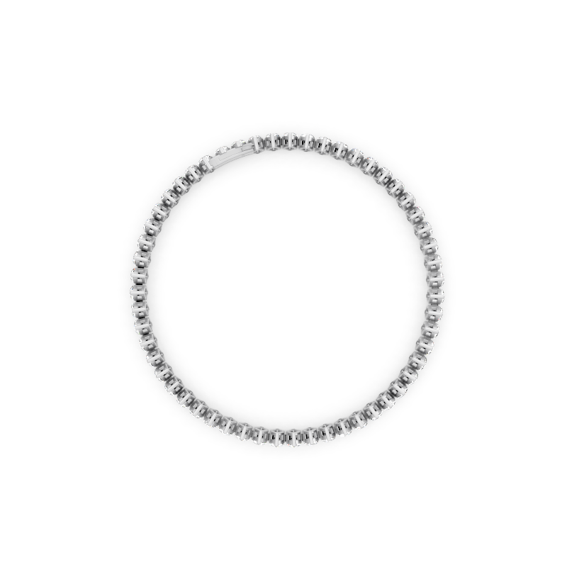 Modern Leaf Marquise Cut Lab Grown Diamond Tennis Bracelet with Luxury Styling