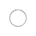 Sparkling V-Gallery Bracelet for Women with Trillion Cut Lab Grown Diamond