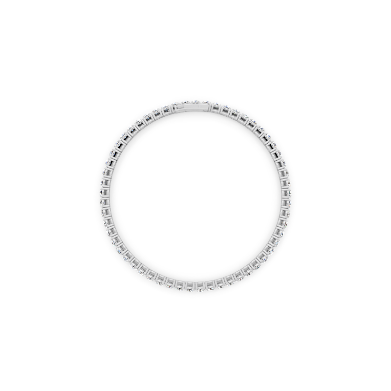 Celeste Pave Tennis Bracelet with Round Brilliant Lab Grown Diamonds