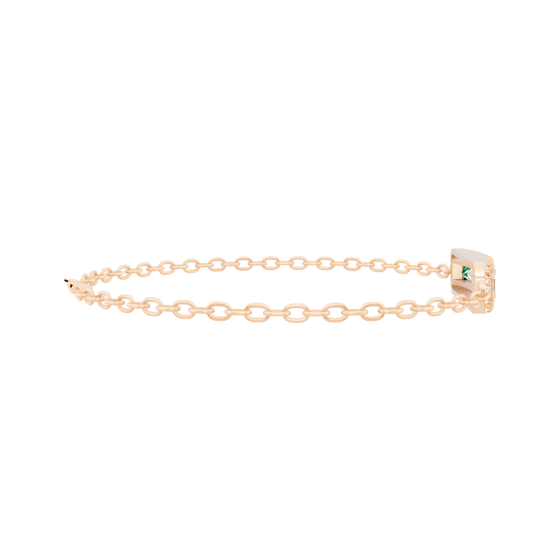 Aurora Spectrum Multi-Colour Brilliant Lab Grown Diamond Bracelet in White or Rose or Gold