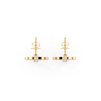 Modern Pave-Style Hoop Lab Grown Diamond Earrings for Premium Jewellery Styling for Girlfriend
