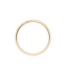 Simple White or Rose or Gold Baguette-Cut Lab Created Diamond Tennis Bracelet for Premium Styling